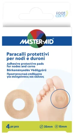 Footcare Paracalli Protettivi per nodi e duroni 4 pezzi