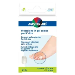 Footcare Protezione in Gel Conica del 5 dito 2 pezzi