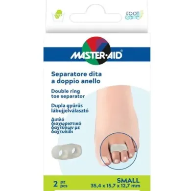Footcare Separatore Dita A Doppio Martello 2 pezzi