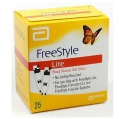 FREESTYLE LITE GLICEMIA 25 STRISCE