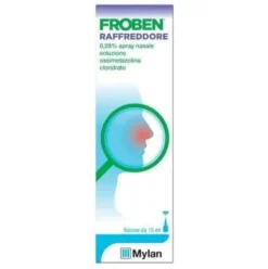 Froben Raffreddore Spray Nasale per naso chiuso flacone da 15 ml