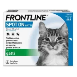 Frontline Spot On Gatti Antiparassitario 3 pipette
