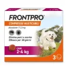 Frontpro contro pulci e zecche 3 compresse 2-4 kg 11,3 mg