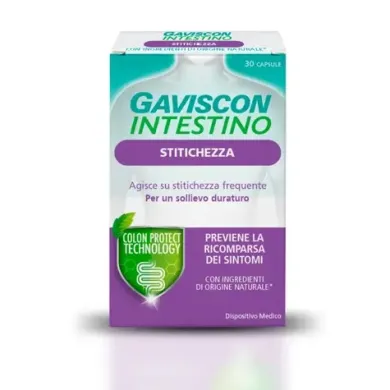 Gaviscon Intestino Stitichezza Frequente 30 Capsule