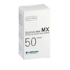 GLUCOCARD MX BLOOD GLUCOSE 50 PZ