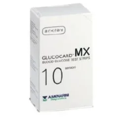 GLUCOCARD MX BLOOD GLUCOSE 10PZ