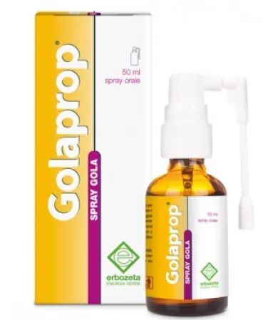 Golapro Spray Gola per tosse e dolore gola 50 ml