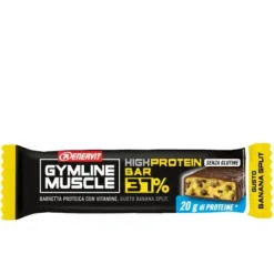 GYMLINE MUSCLE HIGH PROTEIN BAR GUSTO BANANA 1 BARRETTA