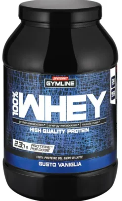 GYMLINE 100% WHEY PROTEINE CONCENTRATE GUSTO VANIGLIA