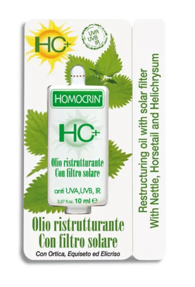 HC+ OLIO RISTRUTTURANTE CON FILTRO SOLARE 10 ML
