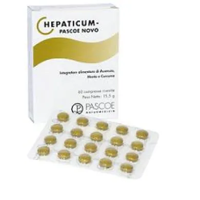 HEPATICUM NOVO 60CPR PASCOE