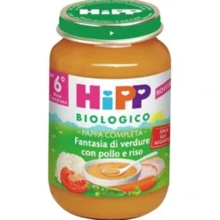 HIPP BIO FANTASIA DI VERDURE CON POLLO E RISO