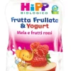 HIPP BIO FRUTTA FRULLATA & YOGURT MELA E FRUTTI ROSSI