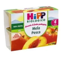 HIPP BIO FRUTTA GRATTUGIATA MELA E PESCA