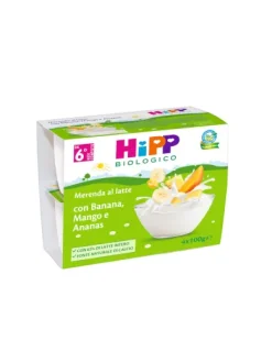HIPP BIO MERENDA AL LATTE BANANA, MANGO E ANANAS