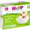 HIPP BIO MERENDA AL LATTE BANANA, MELA E LAMPONI