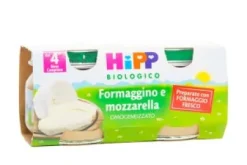 HIPP BIO OMOGENEIZZATO FORMAGGINO E MOZZARELLA