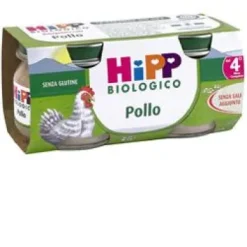 HIPP BIO OMOGENEIZZATO POLLO 2 X 80 G