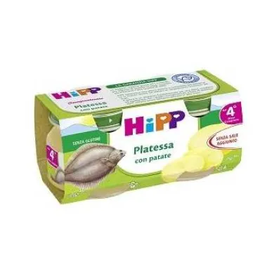 HIPP OMOGENEIZZATO PLATESSA CON PATATE