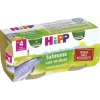 HIPP OMOGENEIZZATO SALMONE CON VERDURE