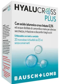 Hyalucross Plus soluzione sterile 20 flaconcini monodose