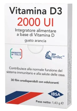 IBSA Vitamina D3 2000UI Integratore Alimentare 30 foglietti