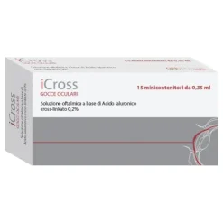 ICross Soluzione oftalmica monodose 0,35 ml 15 flaconcini