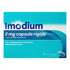 Imodium contro la diarrea acuta 12 capsule 2 mg