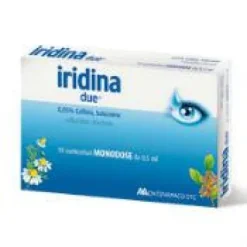 Iridina Due Collirio per occhi irritati 10 flaconcini 0,5 ml