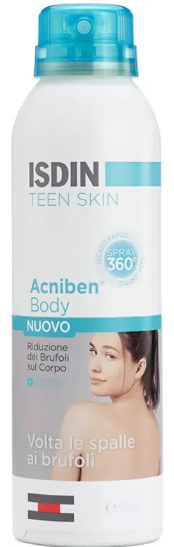 Isdin Acniben Body Spray Antiacne flacone da 151 ml