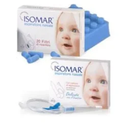 ISOMAR FILTRO ASPIRATORE NASALE 20 PEZZI