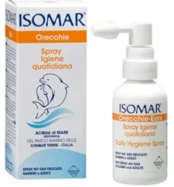 Isomar Orecchie Spray Igiene Quotidiana acqua di mare 5 ml