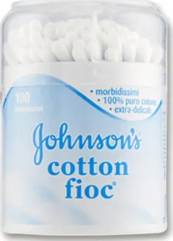 Johnsons Baby Cotton Fioc bastoncini cotonati 100 pezzi