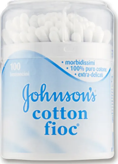 Johnsons Baby Cotton Fioc bastoncini cotonati 100 pezzi