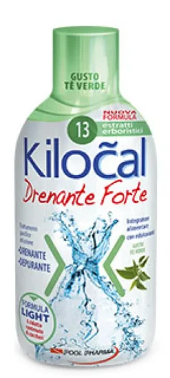 Kilocal Drenante Forte Integratore Tè Verde 500 ml