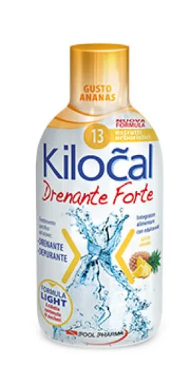 Kilocal Drenante Forte Integratore Ananas 500 ml