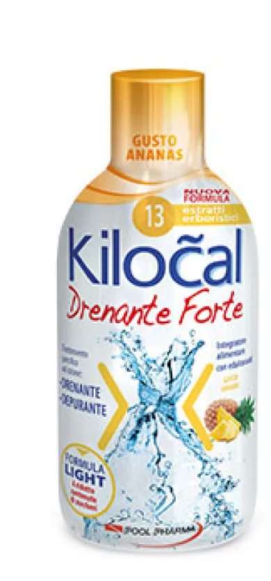 Kilocal Drenante Forte Integratore Ananas 500 ml