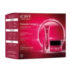 Korff Collagen 7 Fiale Tonificanti-Crema Viso-Contorno Occhi