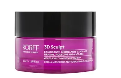 Korff 3D Sculpt Maschera Notte vasetto da 50 ml