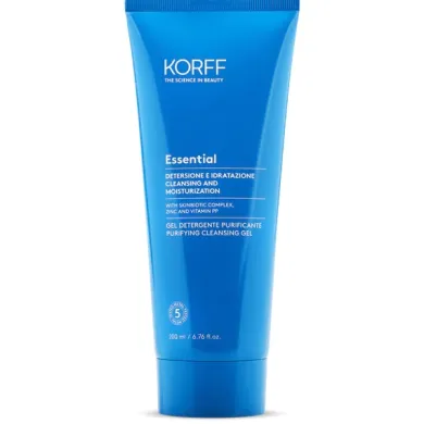 Korff Essential Gel Detergente Purificante per il viso 200 ml