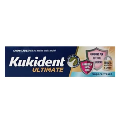 Kukident Ultimate sapore fresco crema per protesi dentale 40g