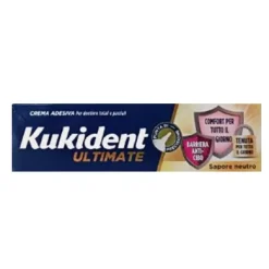 Kukident Ultimate sapore neutro crema per protesi dentale 40g