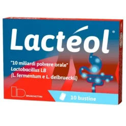 Lacteol fermenti lattici polvere 10 bustine 10 miliardi