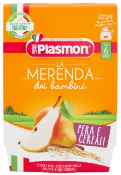 LA MERENDA DEI BAMBINI PERA E CEREALI