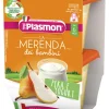 LA MERENDA DEI BAMBINI PERA E YOGURT
