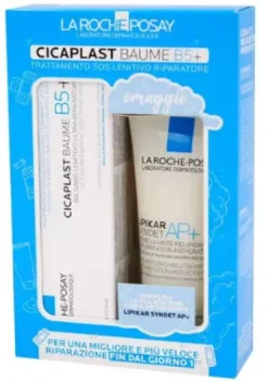 La Roche Posay Cicaplast Baume b5+Lipikar Syndet Bipacco