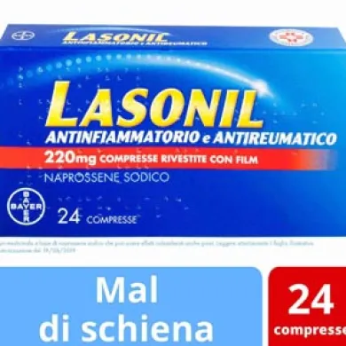 LASONIL ANTINFIAMMMATORIO E ANTIREUMATICO 24 COMPRESSE RIVESTITE