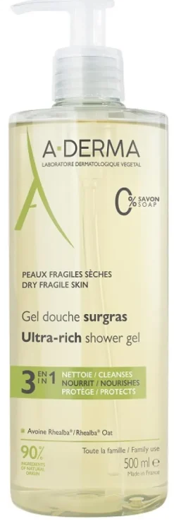 Les Indispensables Gel Doccia Surgras 500 Ml