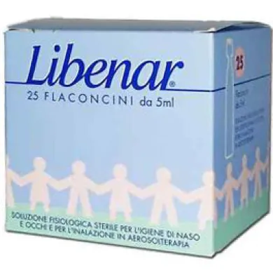 Libenar Soluzione fisiologica monodose 25 flaconcini