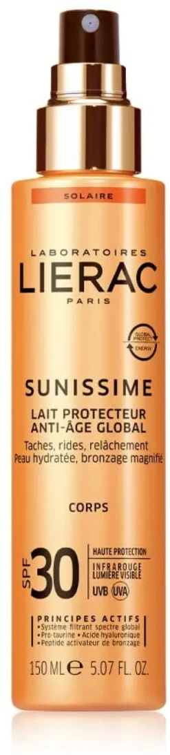 LIERAC SUNISSIME LATTE CORPO SPF 30